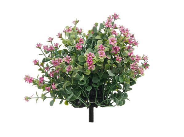 Куст цветущий 15см розовый 